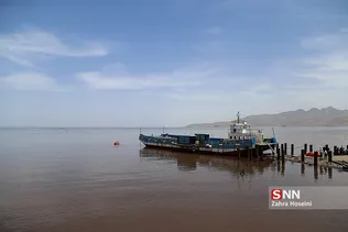 بالا آمدن سطح آب دریاچه ارومیه