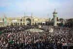  تشییع پیکر دو شهید مدافع امنیت در حمله اغتشاشگران 