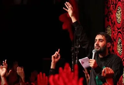 فیلم/ مداحی &laquo;عشق یعنی به تو رسیدن&raquo; پویانفر در پیاده&zwnj;روی اربعین