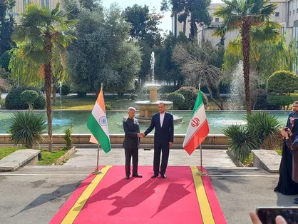 استقبال امیرعبداللهیان از وزیر امور خارجه هند