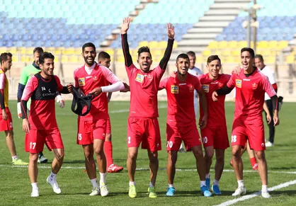 تمرین پرسپولیس در غیاب ۷ ملی&zwnj;پوش/ تبریک سرخ&zwnj;ها به سیامک