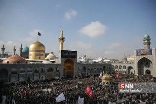 عزاداری روز شهادت امام رضا (ع) در حرم مطهر رضوی
