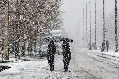 هشدار سطح زرد و پیش&zwnj;بینی بارش برف در استان البرز