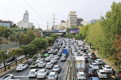 ترافیک سنگین در آزادراه قزوین_ کرج و محور شهریار تهران