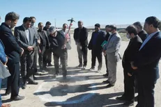 مراسم کلنگ‌زنی ۲ خوابگاه مجردی و متاهلی در دانشگاه قوچان برگزار شد