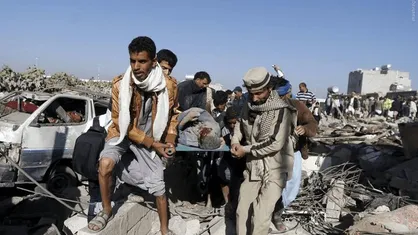 شهادت چندین شهروند در حمله سعودی به یک اتوبوس در تعز یمن