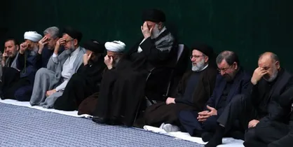اولین شب مراسم عزاداری حضرت اباعبدالله الحسین (علیه&zwnj;السلام) در حسینیه امام خمینی