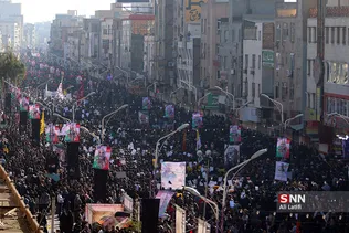 تشییع پیکر سردار قاسم سلیمانی در اهواز
