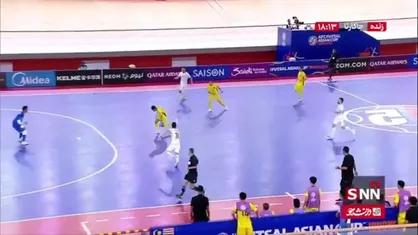 گل سوم و گل چهارم ایران به مالزی