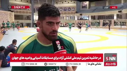 مبین عظیمی: هدفم کسب طلای امیدهای جهان است/ تمرینات را با یاد مردم جنوب ادامه می&zwnj;دهیم