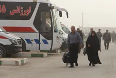 گرد و غبار مهران مشکلات بیماران تنفسی را تشدید کرد/ مراکز درمانی در مرز آماده امدادرسانی به زوار هستند