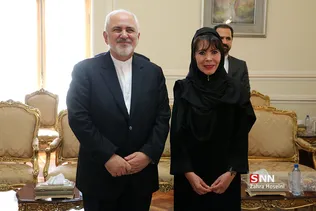 دیدار ظریف با سفرای افغانستان و بولیوی
