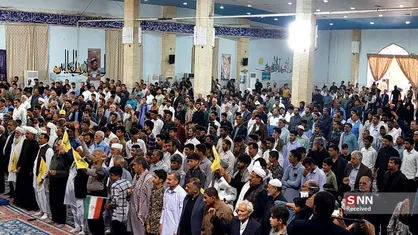 هم&zwnj;پیمانی عاشقان ولایت در شهرستان زابل