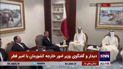 عراقچی با امیر قطر دیدار کرد