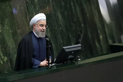 فیلم/ حضور رئیس جمهور در مجلس جهت پاسخگویی به سوالات نمایندگان(بخش اول)