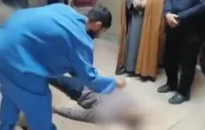 بازسازی صحنه قتل توسط محکومینی که امروز به سزای اعمالشان رسیدند