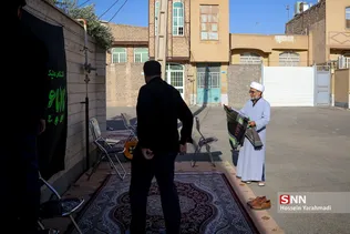 روضه ای ساده برای خانواده شهید مدافع حرم لشگر فاطمیون