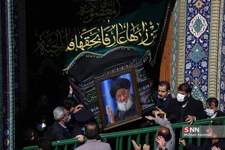  تشییع آیت‌الله علوی گرگانی در قم