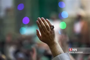 جشن میلاد امام حسن مجتبی در مسجد ارک