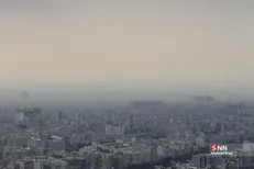 افزایش نسبی دما و آلودگی هوا در تهران