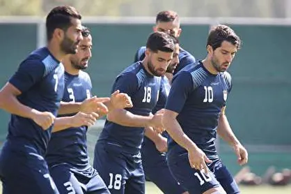 ساعت تمرین امروز تیم ملی فوتبال تغییر کرد