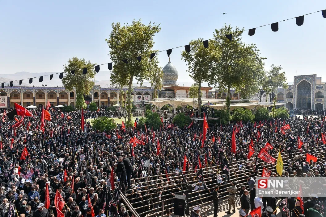 تشییع و خاکسپاری «شهید عبدالله اسکندری» در شیراز