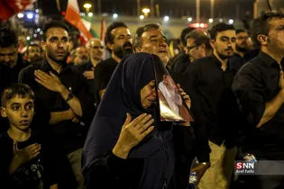 از آخرین وداع چهارمحالی ها با رهبر شهید انقلاب تا فریادهای تکبیر مردم سمنان و بیعت اردبیلی ها با ولایت در میدان ابوذر تهران +فیلم