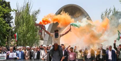 غزه در قلب دانشگاه: همبستگی دانشجویان با مظلومین فلسطین + فیلم