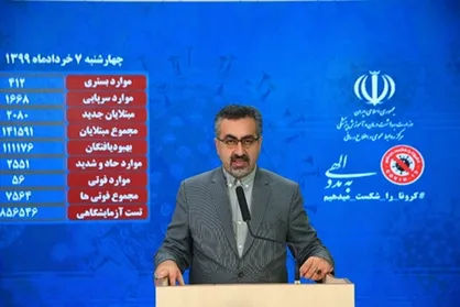 آخرین وضعیت کرونا در ایران| ۲۲۵۸ مبتلا شناسایی و ۶۳ بیمار فوت شدند