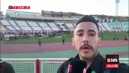 ناتمام ماندن جشن قهرمانی تراکتور به&zwnj;دلیل بی&zwnj;نظمی داخل زمین