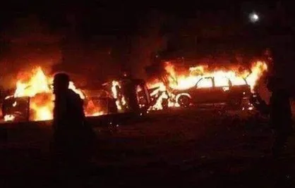 گروه پزشکی الحشد در شمال بغداد هدف قرار گرفت