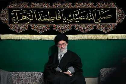 دومین شب مراسم عزاداری حضرت زهرا (س) با حضور رهبر انقلاب برگزار شد