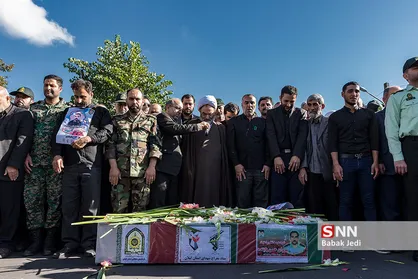 تشییع پیکر شهید نظم و امنیت "حسن پاینده"