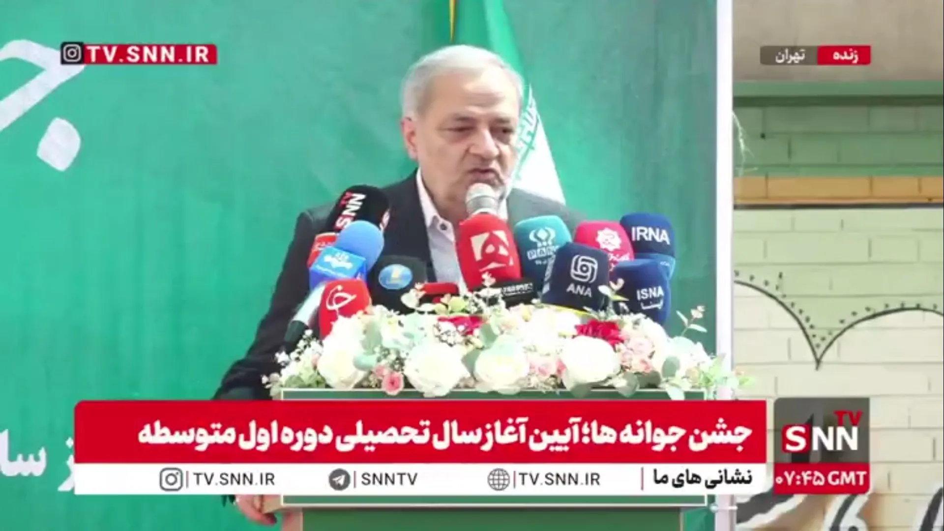 کاظمی خطاب به دانش‌آموزان پایه هفتم: این دوره، دوره طلایی زندگی شماست/ به‌شدت مراقب باشید؛ شیاطین به شدت وسوسه‌های متفاوتی برای شما ایجاد می‌کنند
