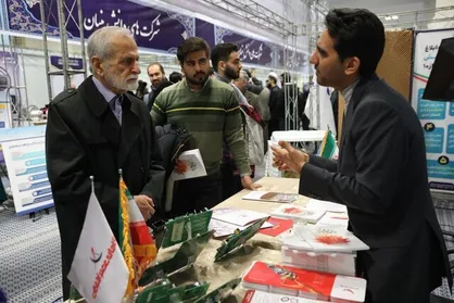 بازدید جمعی از مسئولین از نمایشگاه &laquo;پیشگامان پیشرفت&raquo;