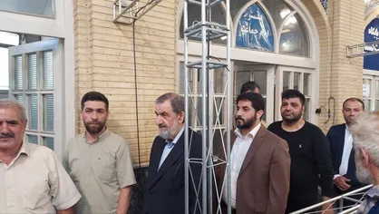 محسن رضایی رای خود را به صندوق انداخت