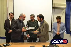 مسئول جدید بسیج دانشجویی دانشگاه آزاد دزفول تکریم و معارفه شد + عکس