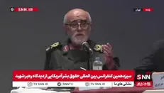 سردار رستگارپناه: «حقوق بشر آمریکایی» ابزاری برای نابودی ارزش‌های انسانی است / مقاومت جهانی تنها راه توقف جنایات است + فیلم