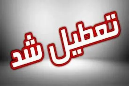 فردا؛ تمامی دستگاه&zwnj;های اجرایی و مدارس خراسان&zwnj;جنوبی تعطیل شدند