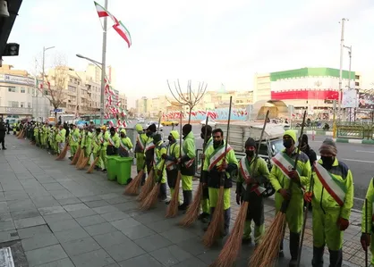 رسیدگی به بیش از هزار و ۸۰۰ موضوع خدمات شهری در بخش مرکزی شهر تهران