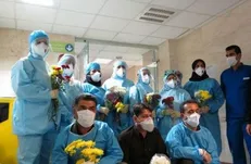 دانشجویان بسیجی واحد کردستان از کادر درمانی سنندج برای مقابله با کرونا تقدیر کردند + عکس