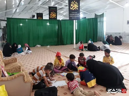 اردوی جهادی دانشجویان دختر فرهنگیان بیرجند در منطقه خوسف برگزار شد