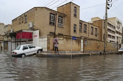 ۲۵ نقطه در اهواز با احتمال آبگرفتگی مواجه هستند