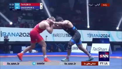 قاسمپور از کسب مدال بازماند