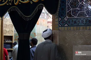 حال و هوای حرم حضرت معصومه (س) در شب میلاد امام رضا (ع)