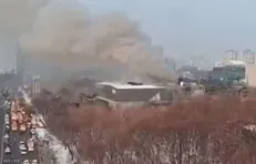آتش‌سوزی گسترده در موزه تاریخی کره جنوبی