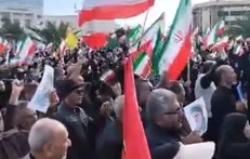اجتماع مردم شیراز در میثاق با امام شهید امت و بیعت با رهبر منتخب خبرگان ملت، حضرت آیت‌الله سید مجتبی حسینی خامنه‌ای