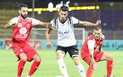 توقف خارج از خانه پرسپولیس با درخشش دروازه بان نفت مسجد سلیمان