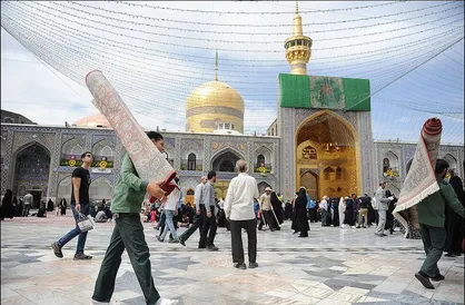 دانشجویان دانشگاه امام رضا(ع) خادمان جوان فرش رضوی می&zwnj;شوند