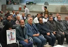 اربعین پرستار شهید حسین عشقی در تجمع شبانه کادر سلامت مشهد